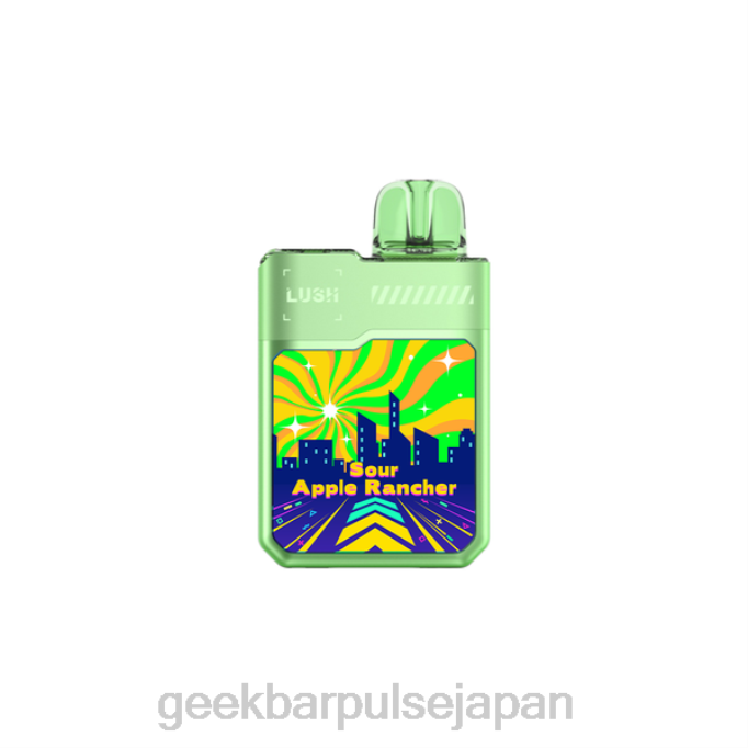 PHH824 Geek Bar デジフレーバー ラッシュ 使い捨てベイプ 酸っぱいリンゴの牧場主 | Geek Bar on sale