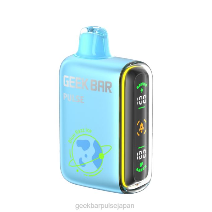 PHH845 Geek Bar Pulse 15,000 個の使い捨て電子タバコ ブルーラズアイス | Geek Bar store
