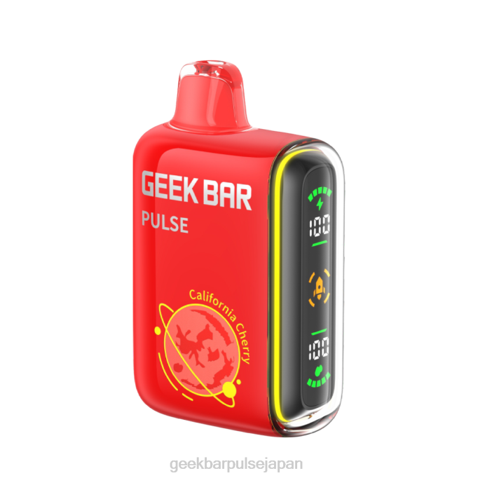 PHH846 Geek Bar Pulse 15,000 個の使い捨て電子タバコ カリフォルニアチェリー | geek vape アトマイザー