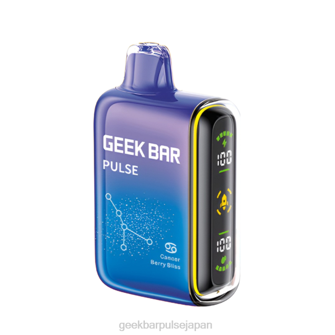 PHH847 Geek Bar Pulse 15,000 個の使い捨て電子タバコ ガンベリーブリス | Geek Bar ニコチン