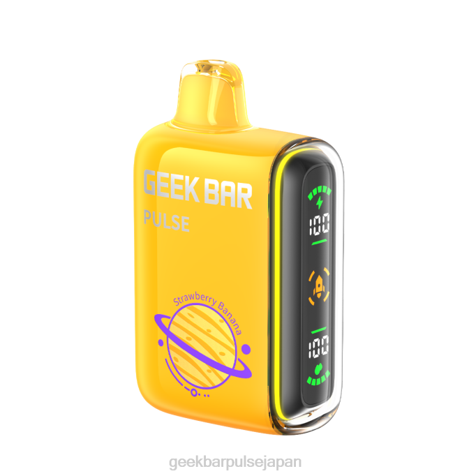 PHH862 Geek Bar Pulse 15,000 個の使い捨て電子タバコ イチゴバナナ | Geek Bar pulse 日本