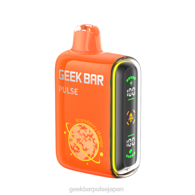 PHH863 Geek Bar Pulse 15,000 個の使い捨て電子タバコ ストロベリーマンゴー | Geek Bar flavours