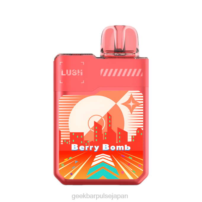 PHH870 Geek Bar デジフレーバー ラッシュ 使い捨てベイプ ベリーボム | Geek Bar e cigarette