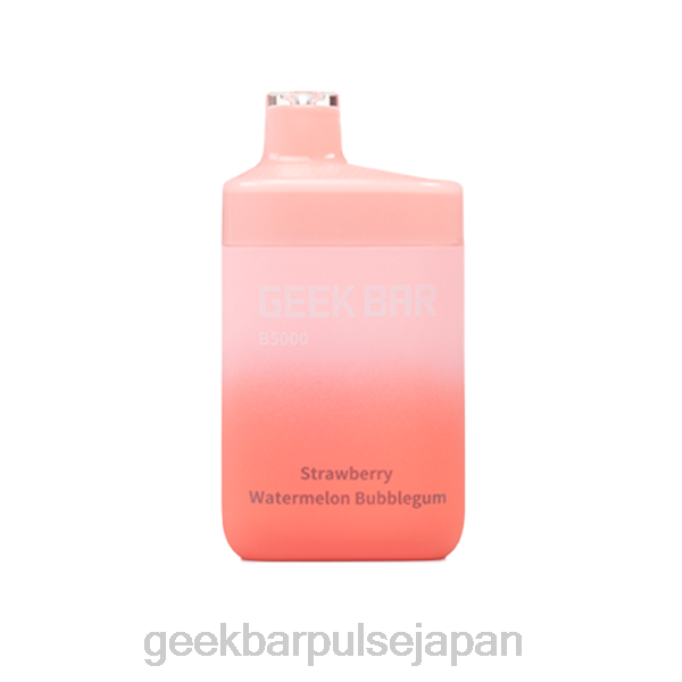 PHH836 Geek Bar b5000 使い捨て イチゴスイカバブルガム | geek vape アトマイザー