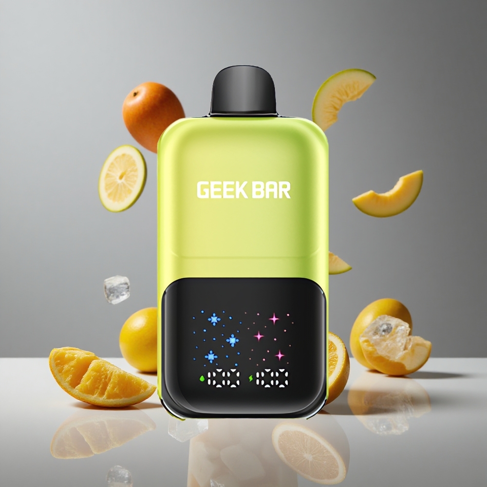 GEEK BAR 2GO 50000パフ メキシコマンゴーアイス 20mLデュアルタンク リチャージャブルバッテリー