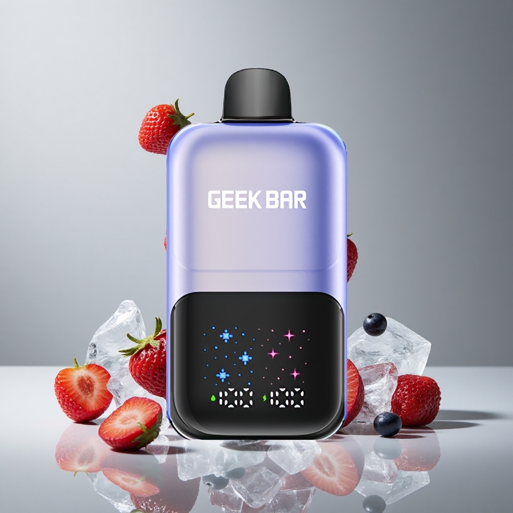 GEEK BAR 2GO 50000 パフ ミックスベリーアイス デュアルタンク 20mL