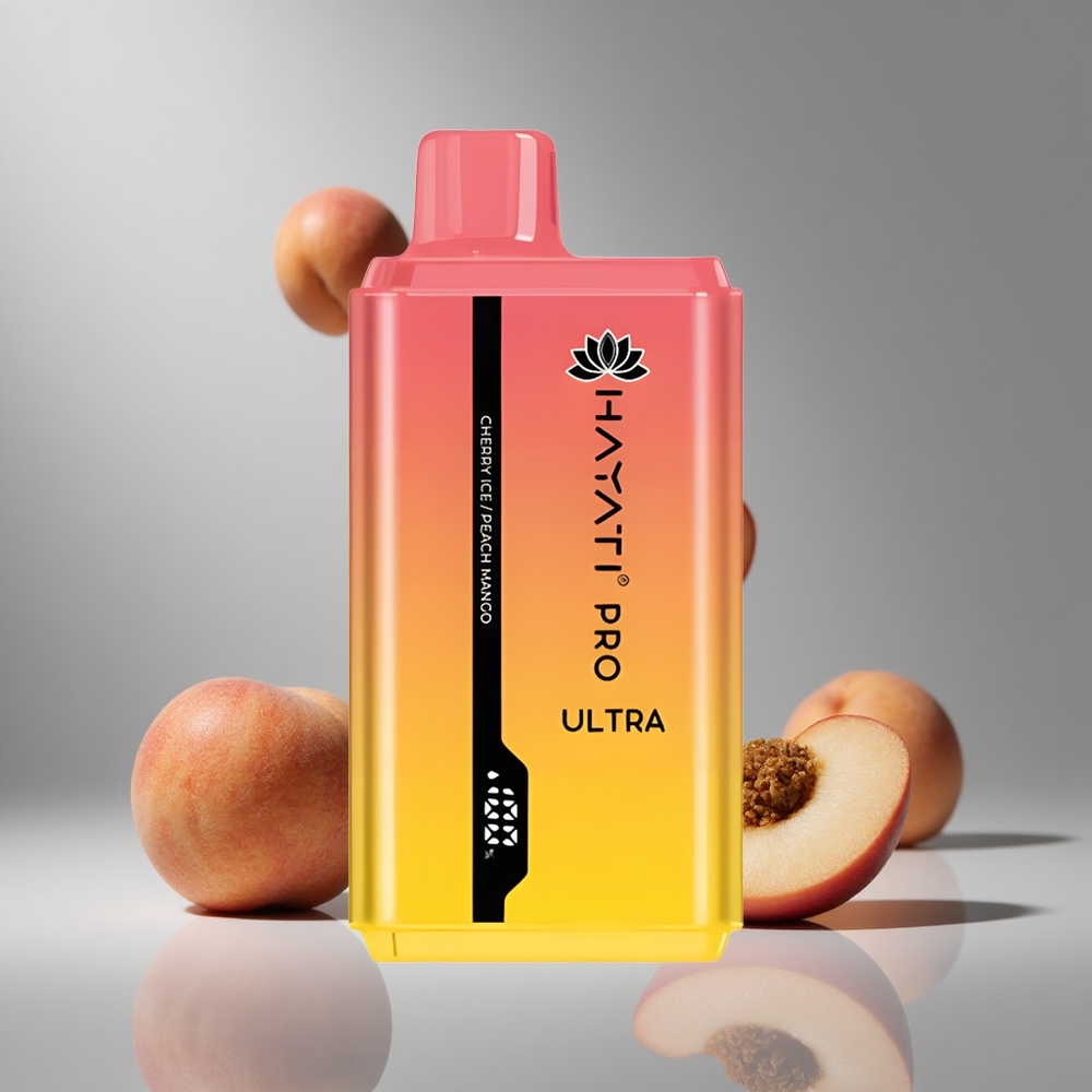 Hayati Pro Ultra 15000パフ+チェリーアイス+24ml/850mAh