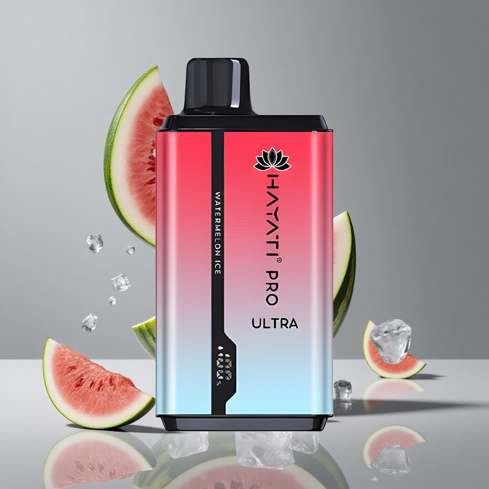 Hayati Pro Ultra 15000パフ スイカアイス 2 12ml 850mAh