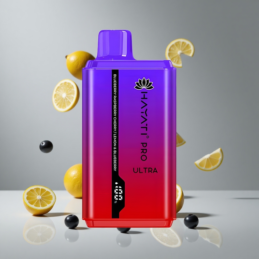 Hayati Pro Ultra 15000パフブルーベリーレッドチェリーディスポーザブルベイプ2 12ml