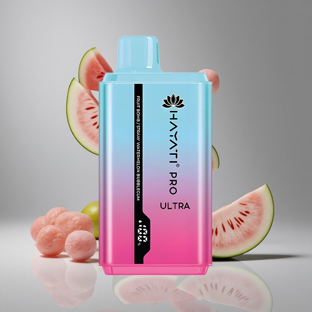 Hayati Pro Ultra 15000パフ フルーツボム 850mAh 2 12ml