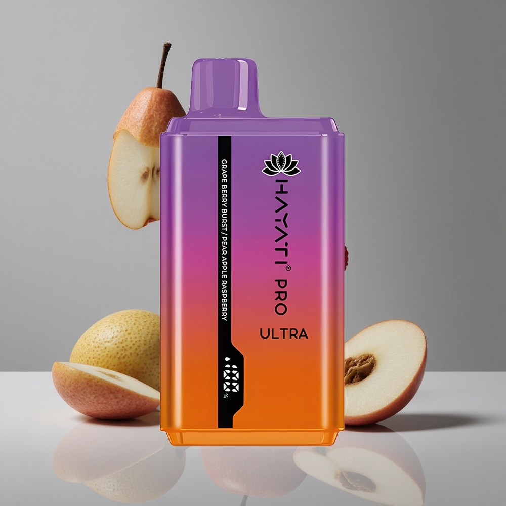 Hayati Pro Ultra 15000パフ グレープベリーバースト 850mAh 2 12ml