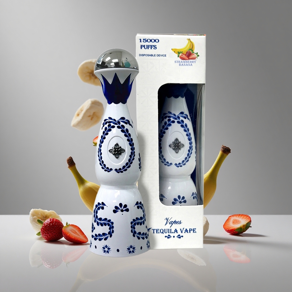 HUMO Azul 15000パフ ストロベリーバナナ 20mLプリフィルド 5%ニコチン