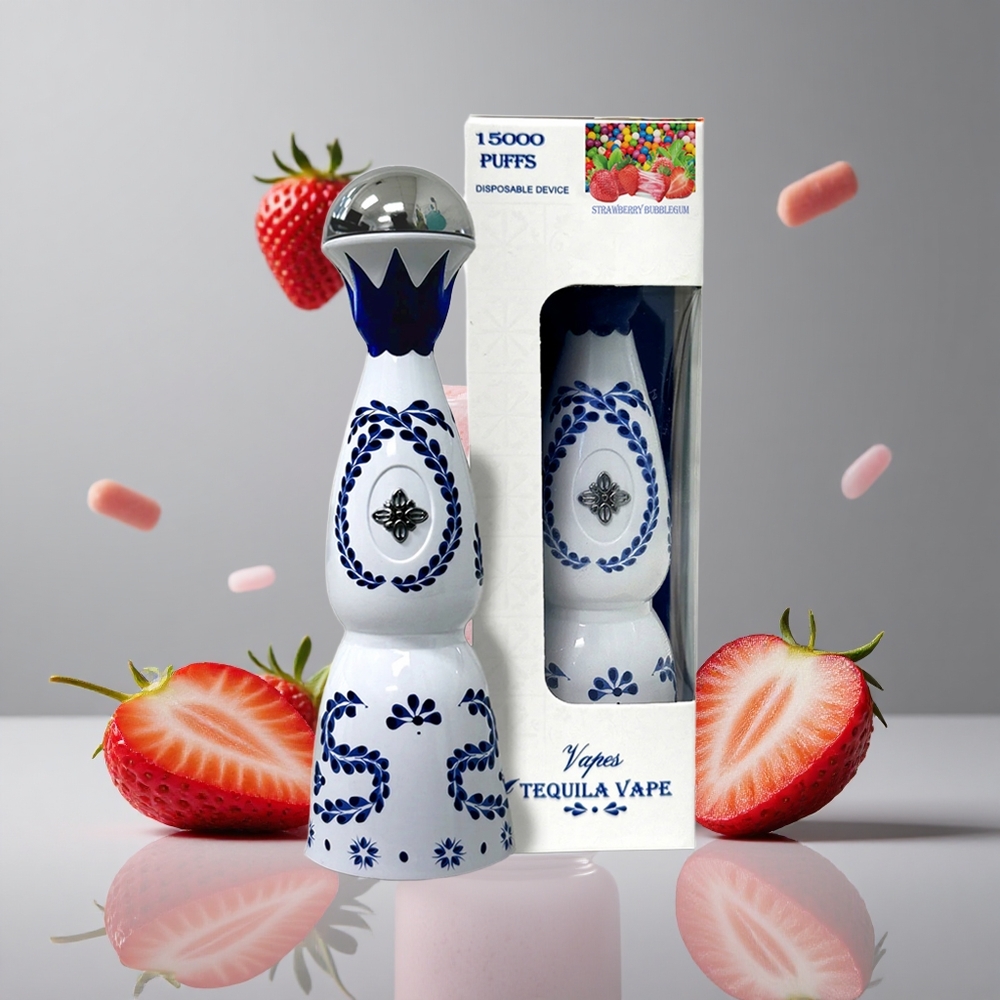 HUMO Azul 15000パフ いちごバブルガム 20mLプリフィル 5%ニコチン