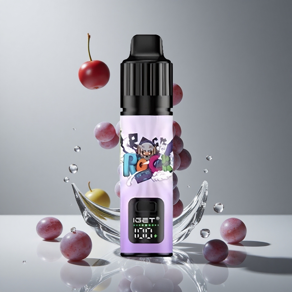 IGET BAR PLUS S3 POD 10000パフ グレープアイス 18ml 5%ニコチン