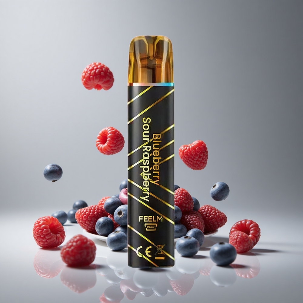 JNR Black&Golden 600+200パフ ブルーベリーサワーラズベリー 550mAh 2ml
