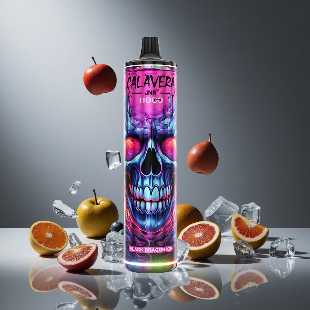 JNR Calavera 11000パフ ブラックドラゴンアイス 850mAhバッテリー 21mlリキッド