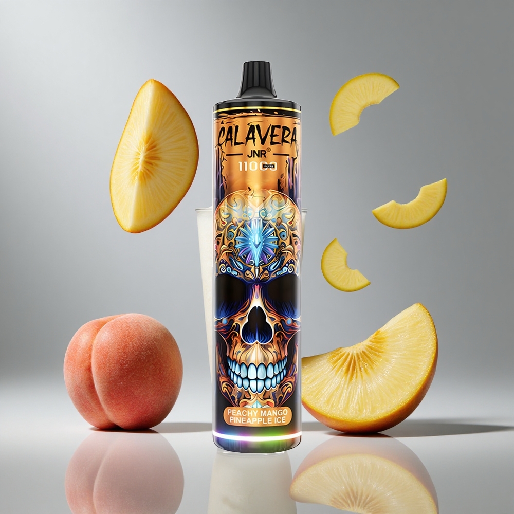JNR Calavera 11000パフ ピーチマンゴーパインアップルアイス 850mAh 21ml