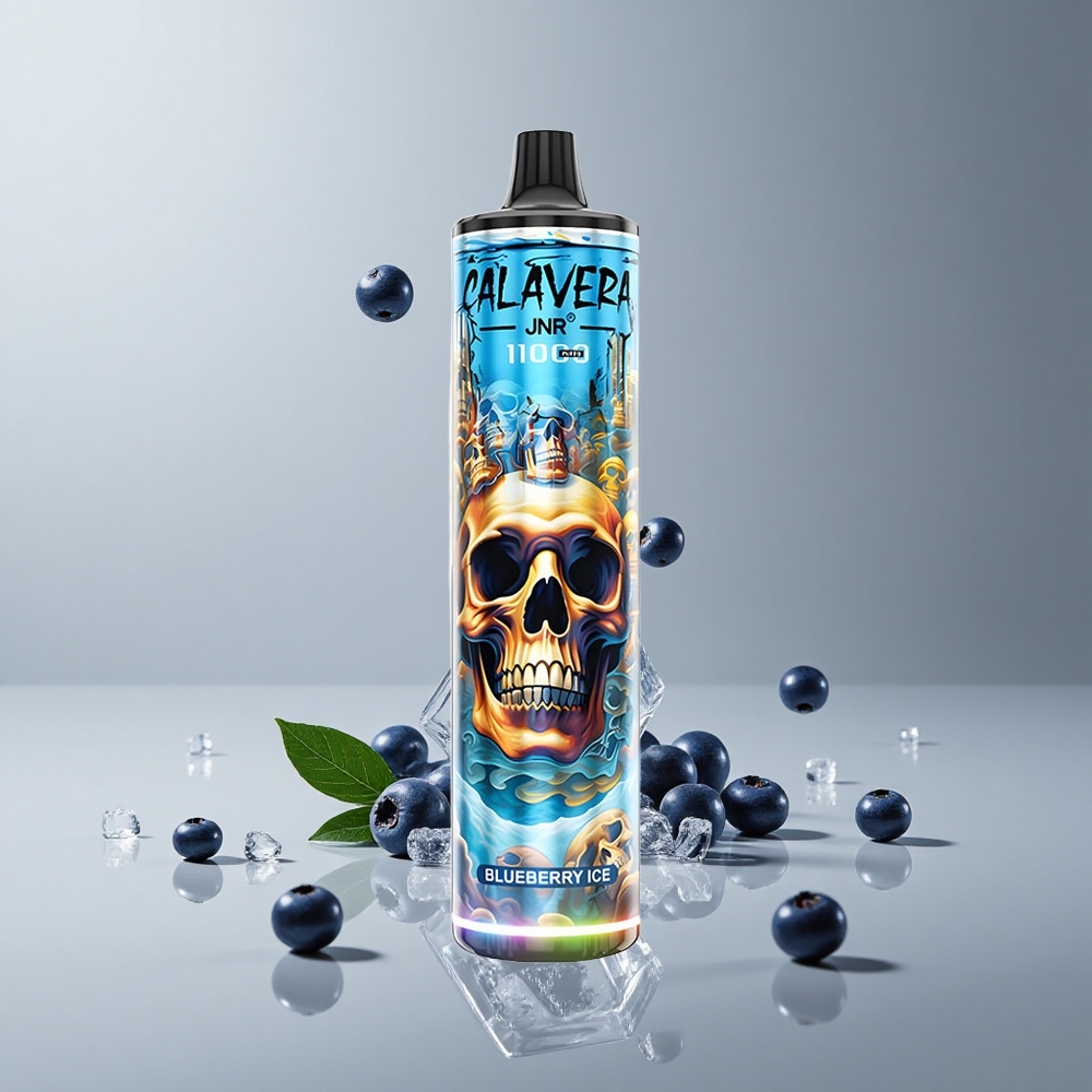 JNR Calavera 11000 パフ ブルーベリーアイス タイプC充電ポート 21ml リキッド容量