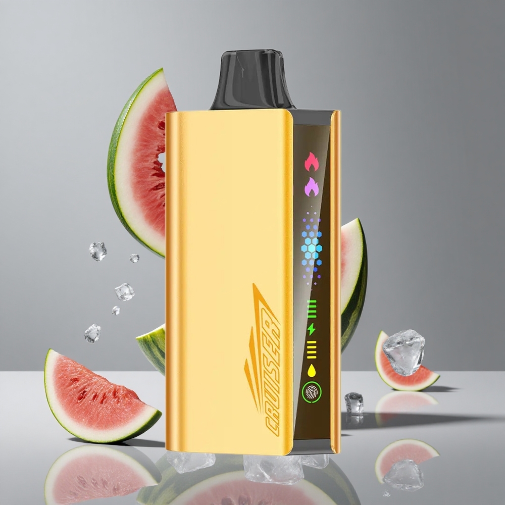 JNR Cruiser 12000パフス スイカアイス ビルトイン3500mAh 25ml