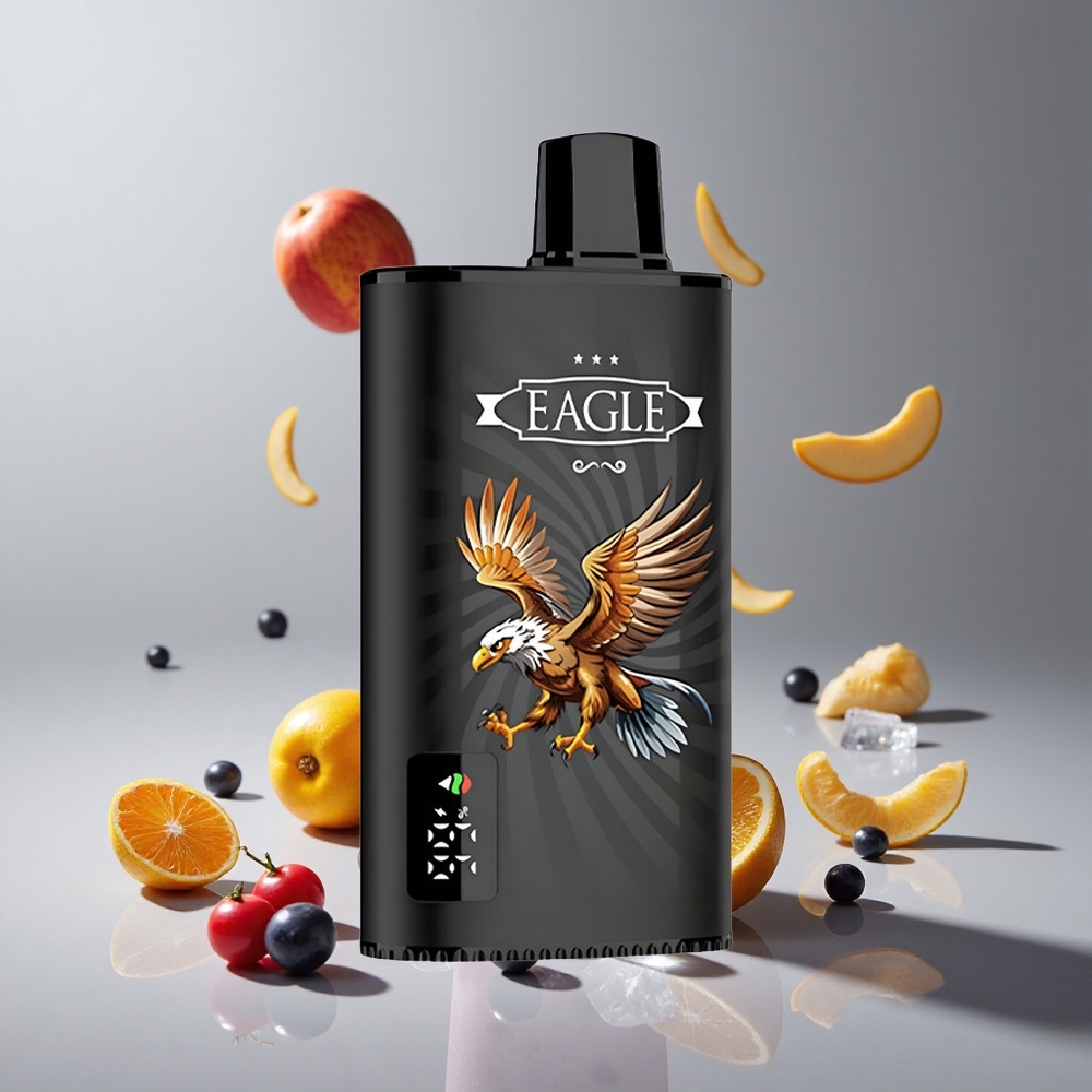 JNR EAGLE Smart 23000パフ ブラックカラントマンゴーアイス 1.0オームメッシュコイル 25ml