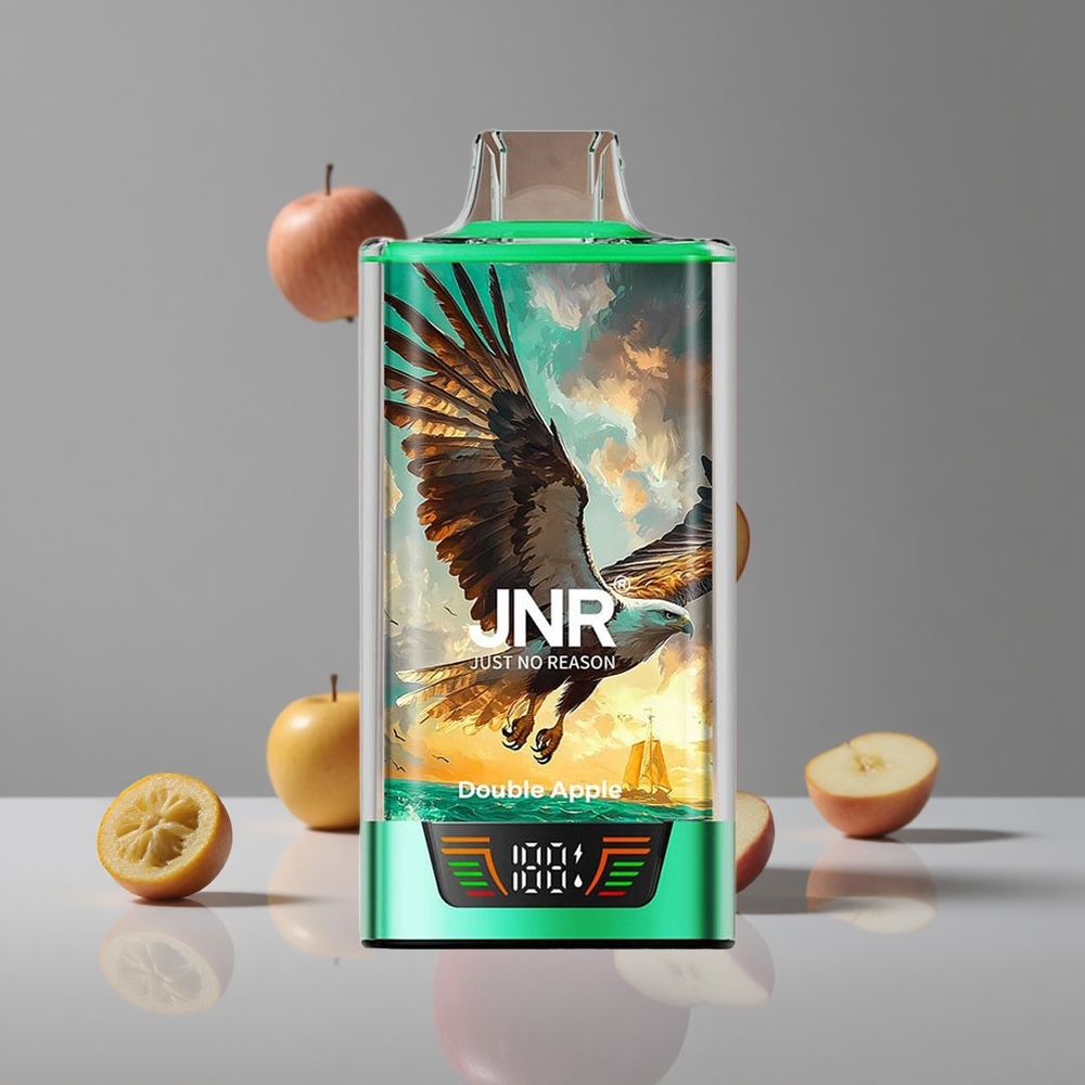 JNR Falcon Pro 28000 ディスポーザブル ベイプ ダブルアップル 30ml プレフィルド 950mAh バッテリー