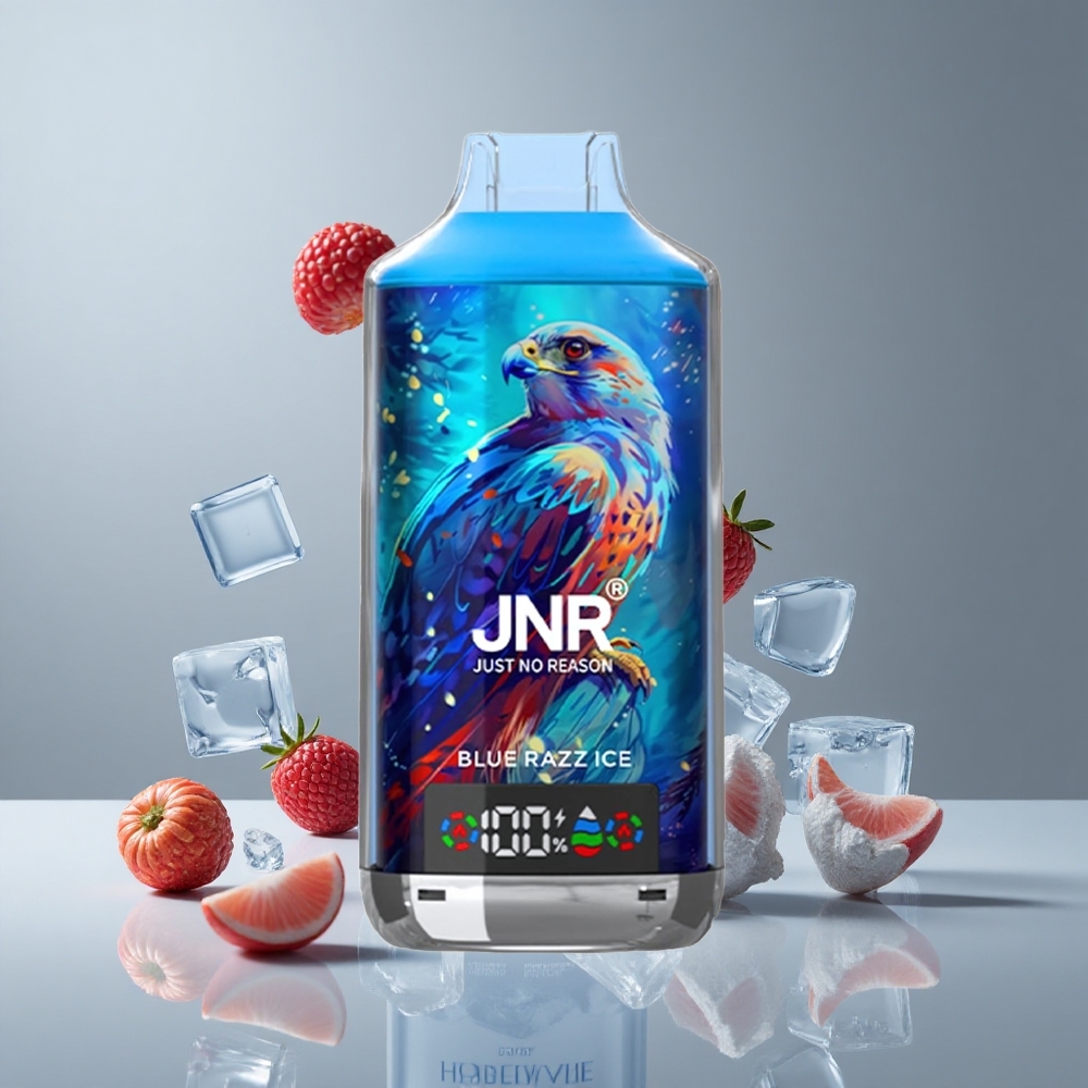 JNR Falcon X 18000パフ 24ml ブルーラズアイス