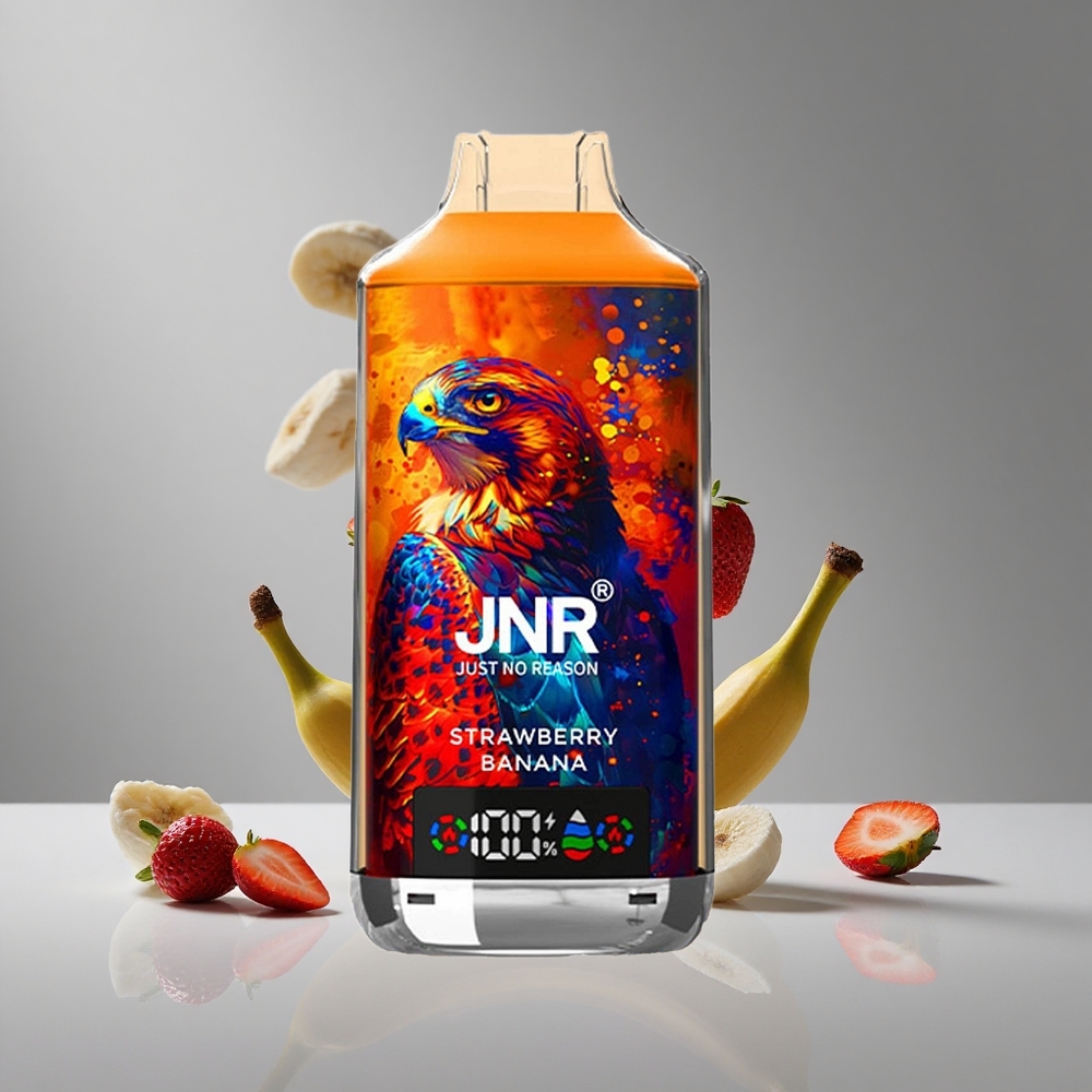 JNR Falcon X 18000パフ ストロベリーバナナ 750mAh 24ml