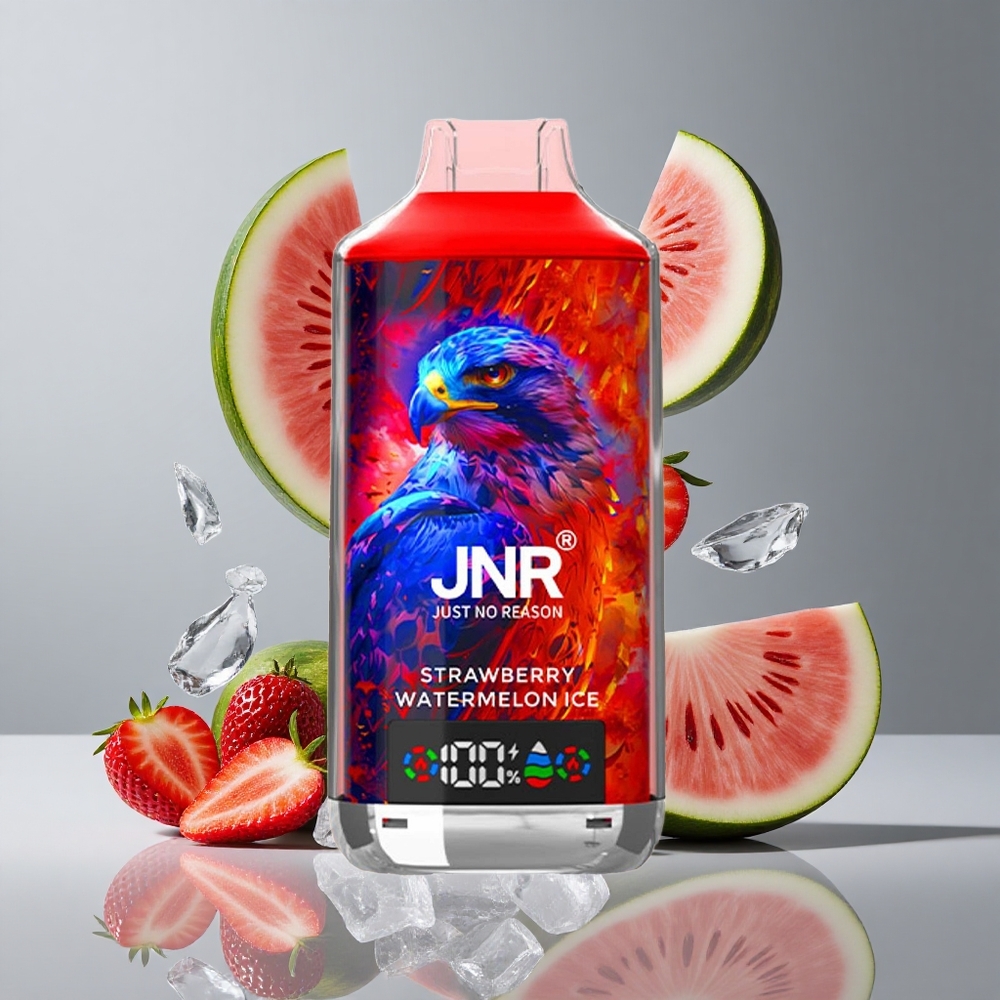 JNR Falcon X 18000パフ ストロベリーウォーターメロンアイス 750mAh 24ml