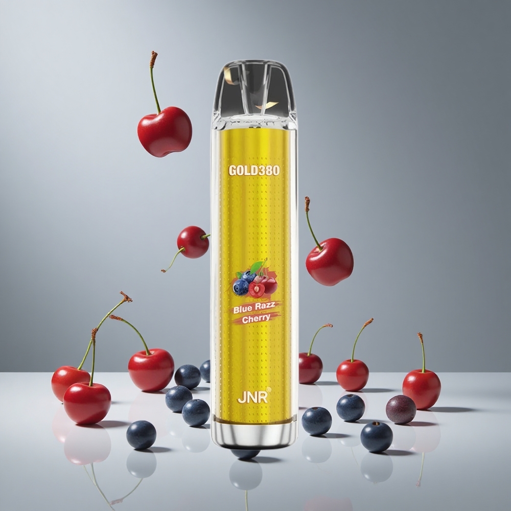 JNR Gold380 6000パフ ブルーベリーチェリー 13ml 1.0オームメッシュコイル