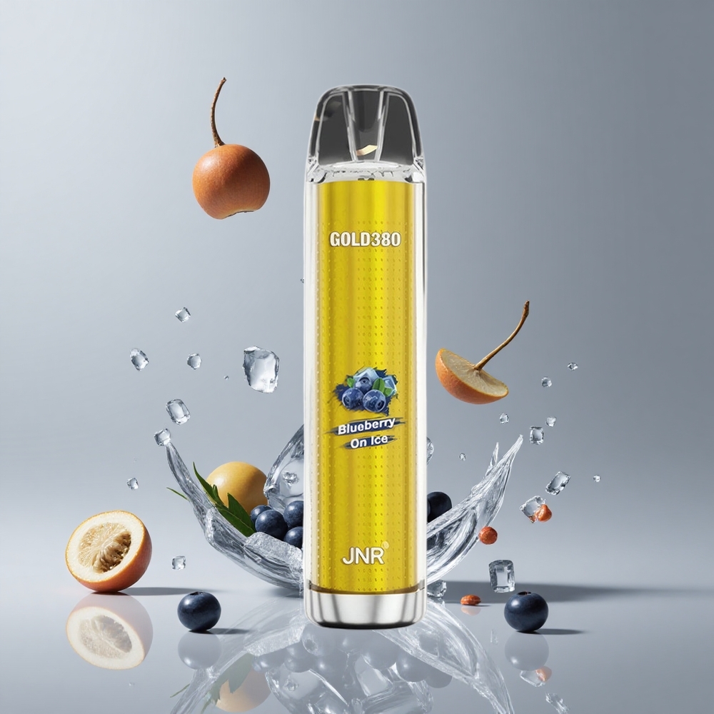 JNR Gold380 6000パフ ブルーベリーオンアイス 1500mAh 13ml