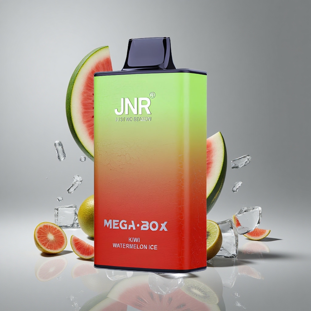 JNR Mega Box 25000パフ キウイウォーターメロンアイス 30ml 850mAh