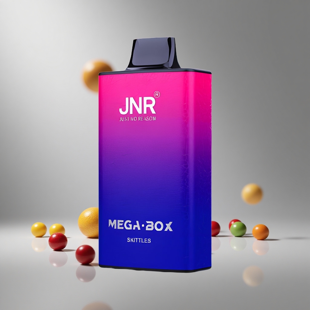 JNR Mega Box 25000パフ スキットルズ 30ml Eリキッド 850mAhバッテリー