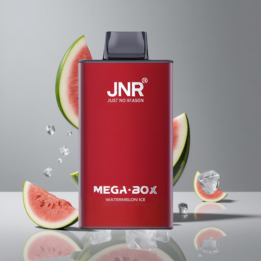 JNR Mega Box 25000パフ スイカアイス 30ml E-リキッド 850mAh バッテリー
