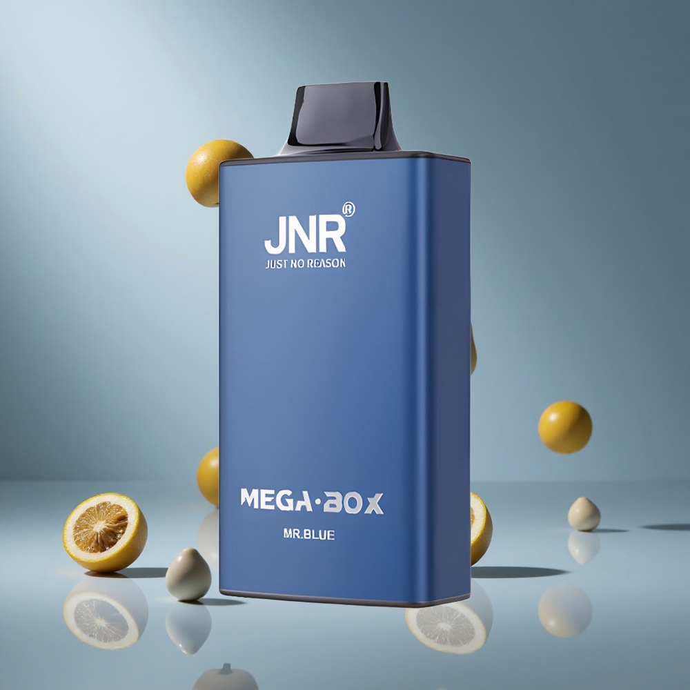 JNR Mega Box 25000パフ 30ml ブルー