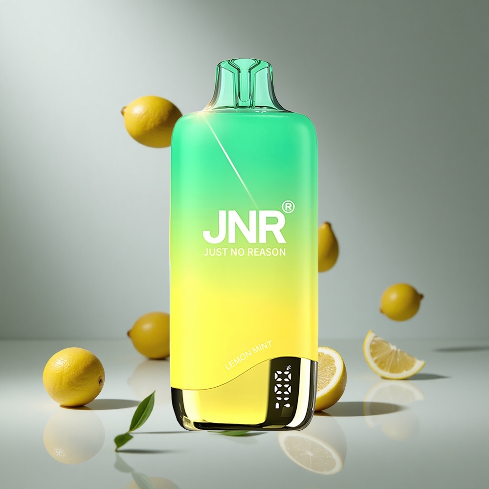 JNR Rainbow 10500パフ レモンミント 18ml 600mAh