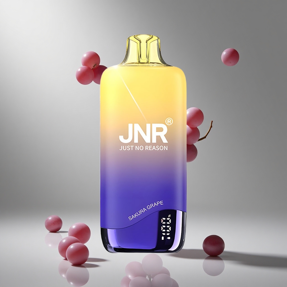 JNR Rainbow 10500パフ サクラグレープ 600mAh 18ml