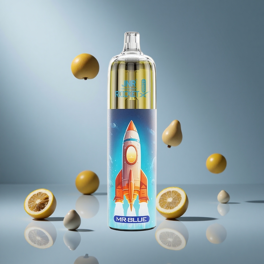 JNR Rocket-X 12400パフ ブルー 850mAh 25ml タイプC急速充電