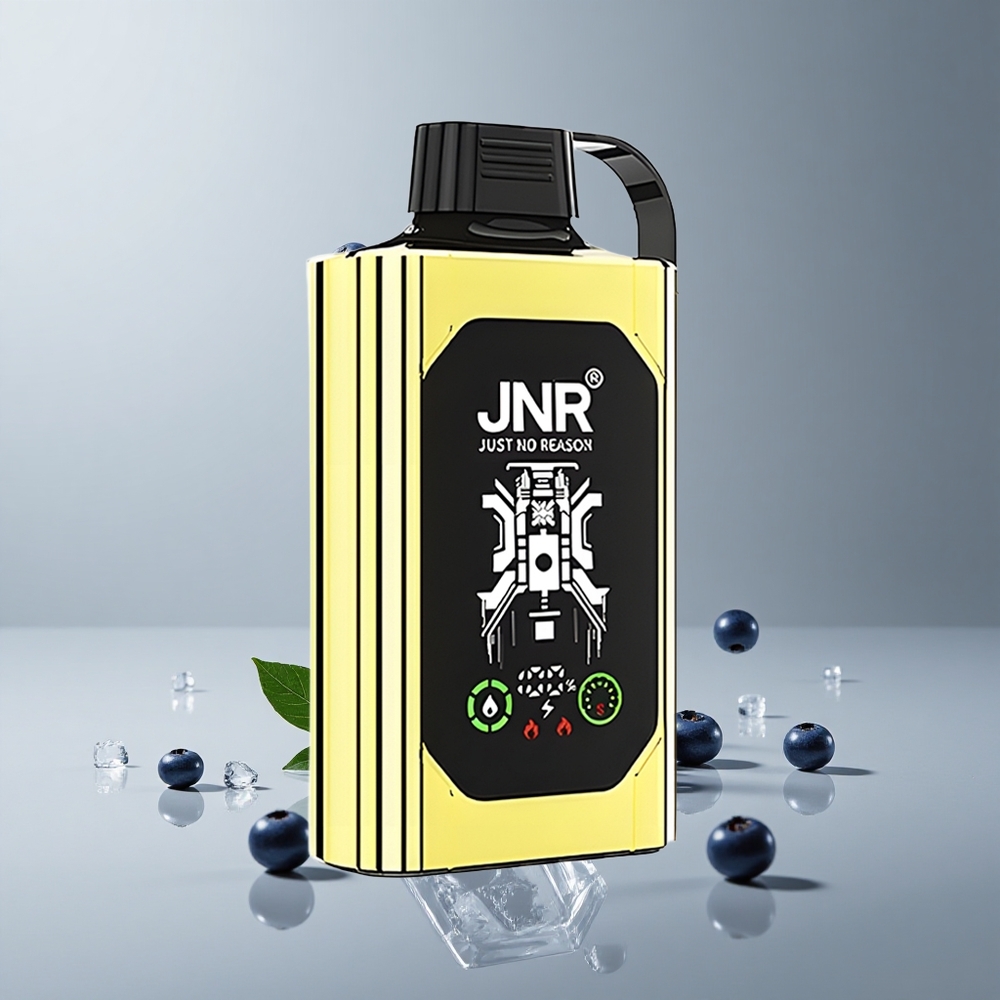 JNR Shisha Hookah Box 20500パフ 25ml ブルーベリーアイス