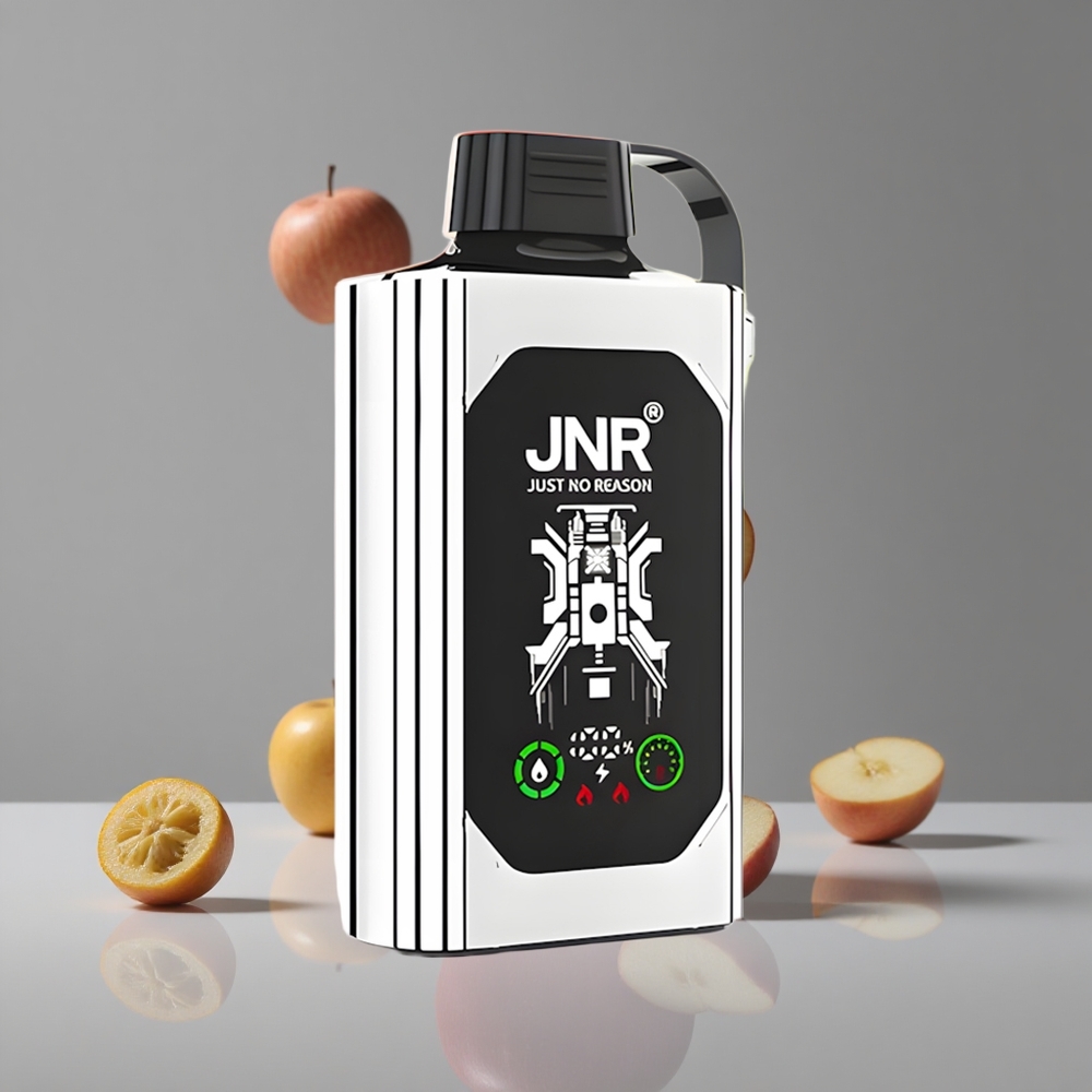 JNR Shisha Hookah Box 20500パフ ダブルアップル デュアルメッシュコイル&デュアルコア タイプC急速充電