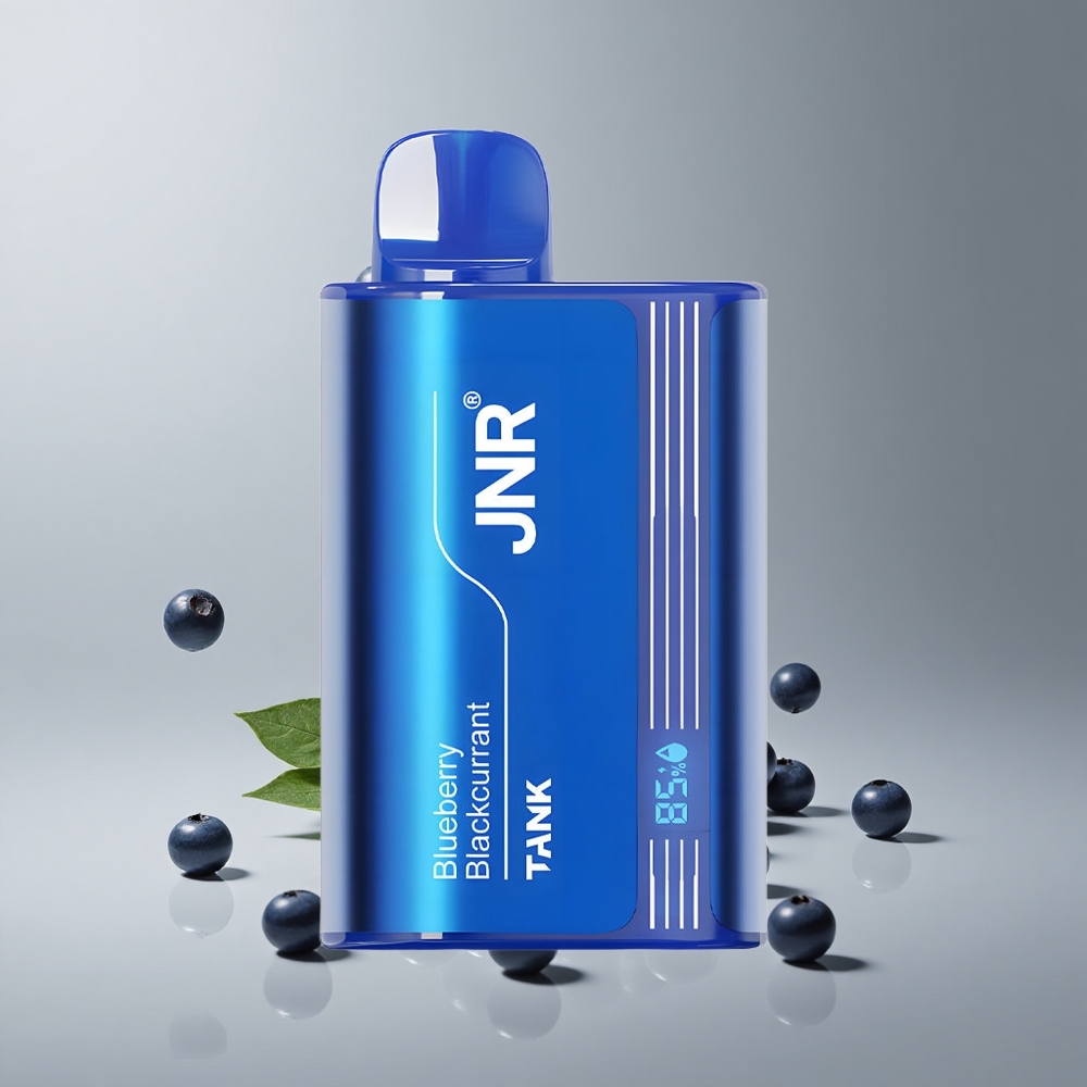 JNR Tank 10000パフスブルーベリーブラックカラントデュアルメッシュコイル20ml