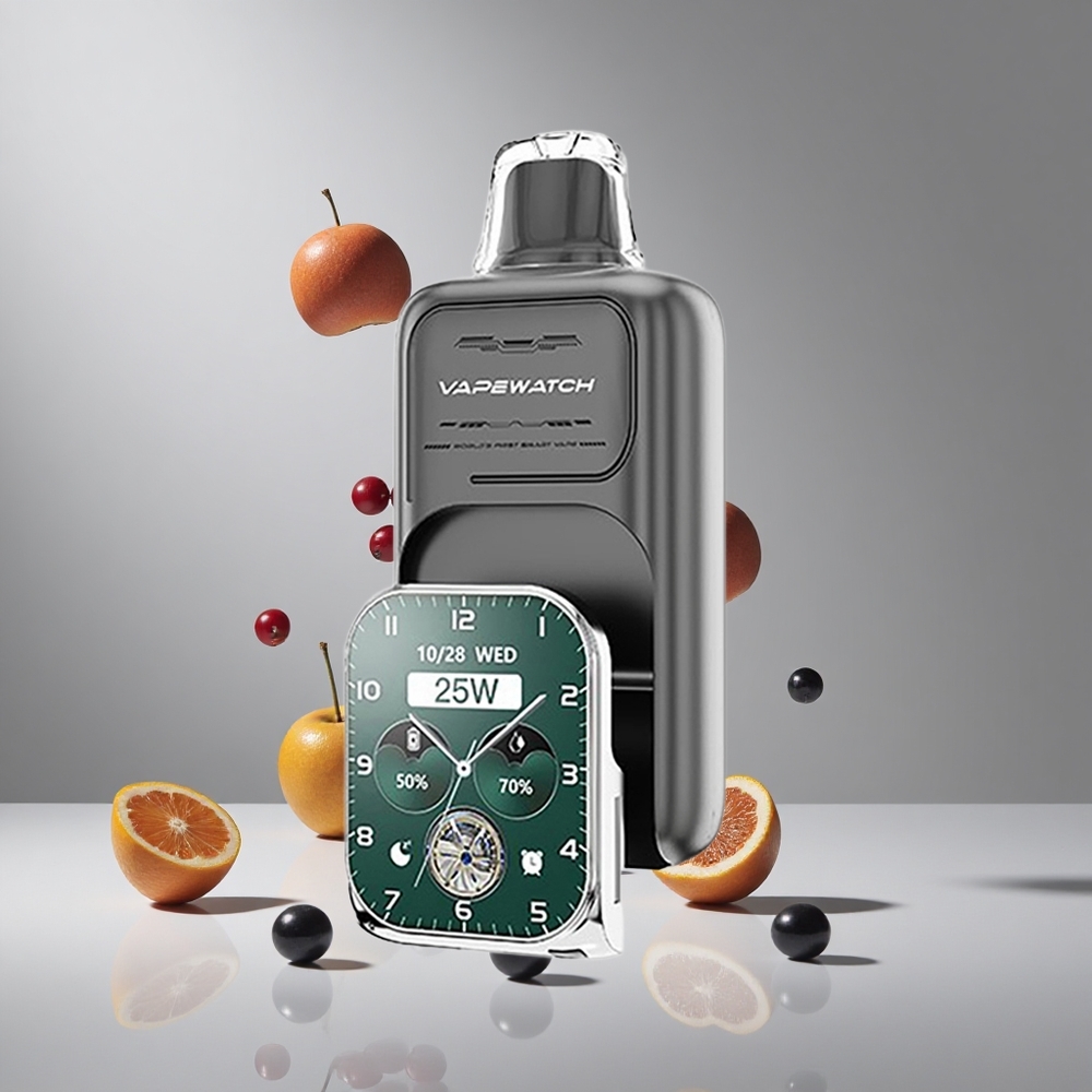 JNR Vape Watch 30000パフ トリプルベリー(デュアルメッシュコイル 1000mAh)