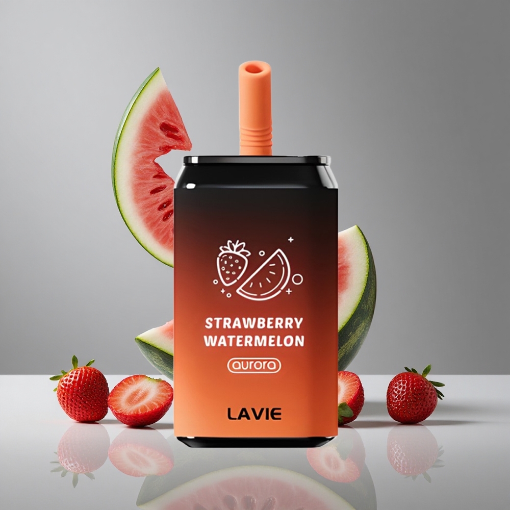 Lavie Aurora 11000パフ ストロベリーウォーターメロン 22ML 650mAh