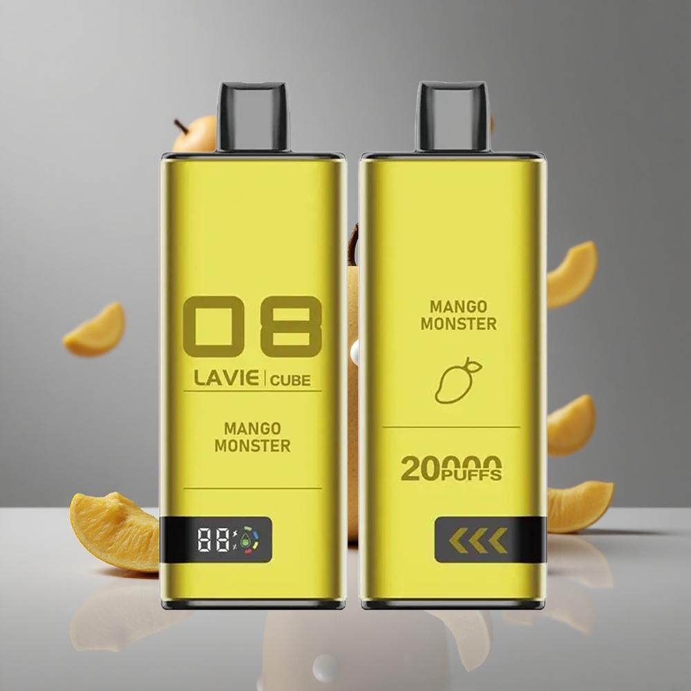 Lavie Cube 20000パフ マンゴーモンスター 28ml 2% 5%ニコチン