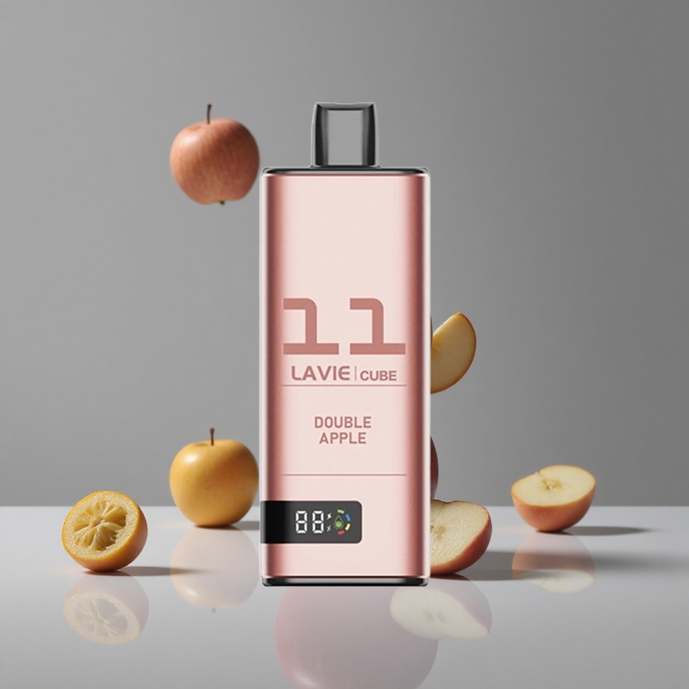 Lavie Cube 20000パフ ダブルアップル 28ml 600mAh