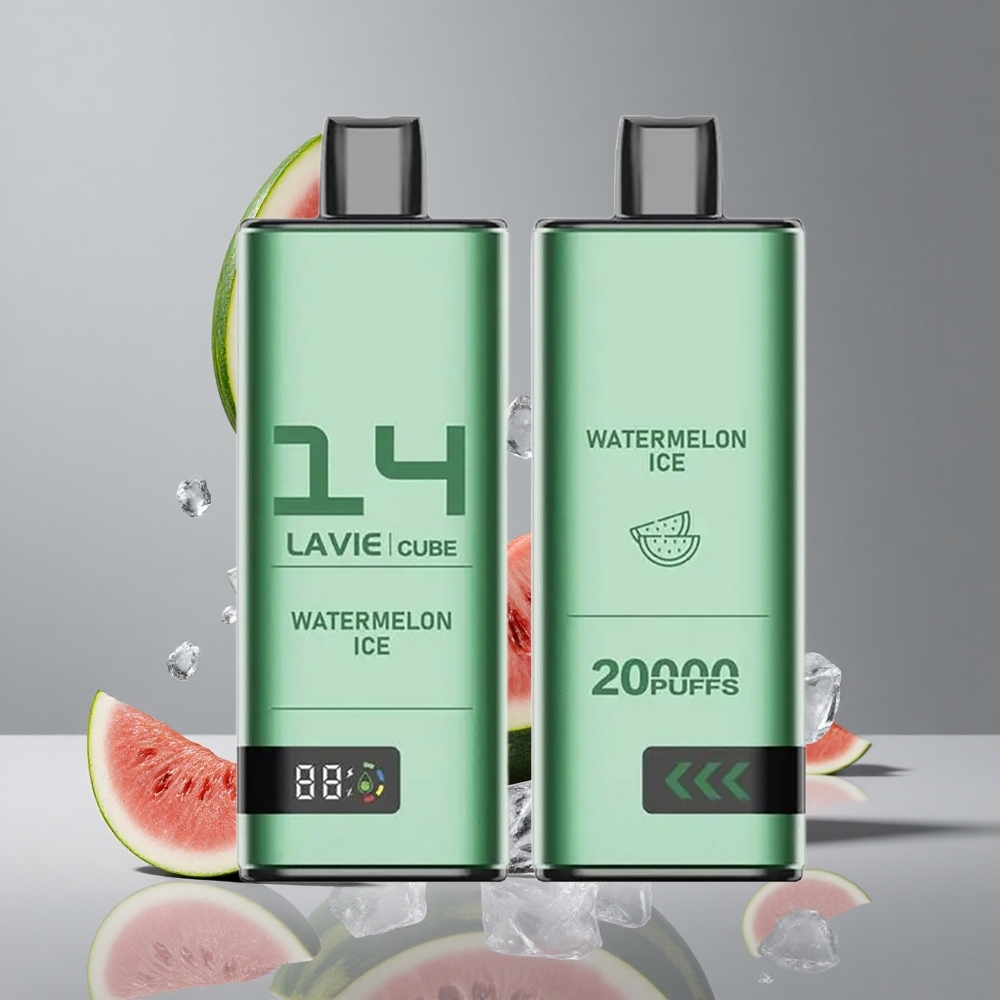 Lavie Cube 20000パフ スイカアイス 2%塩ニコチン 28ML