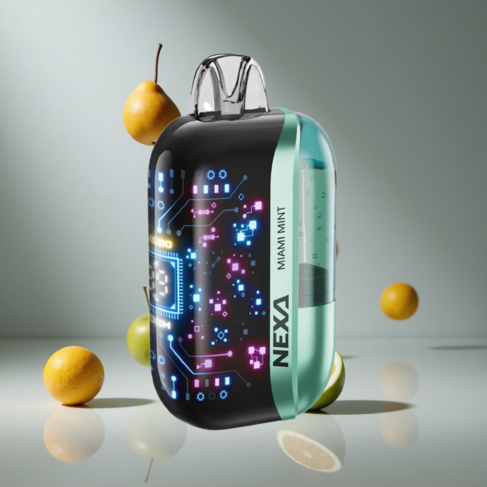 NEXA Ultra 50000プッフス20mlプレフィルドマイアミミント5％ニコチン800mahバッテリー