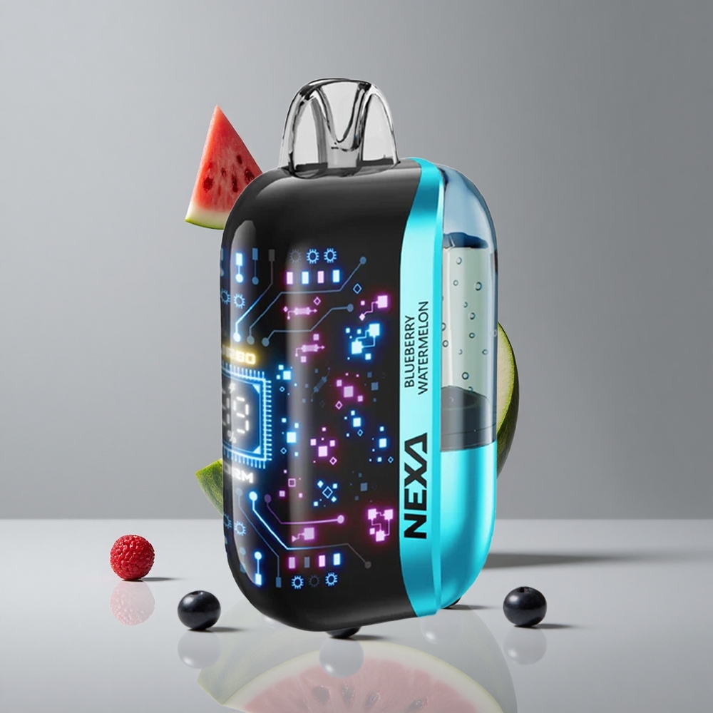 NEXA Ultra 50000パフブルーベリーウォーターメロン20mlプレフィル800mahバッテリー