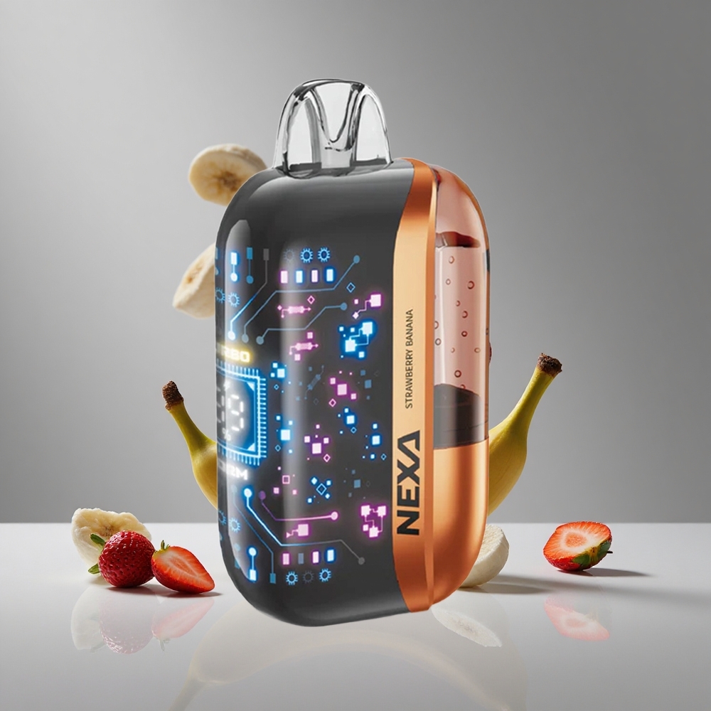 NEXA Ultra 50000パフスいちごバナナ20mlプレフィルド800mahバッテリー