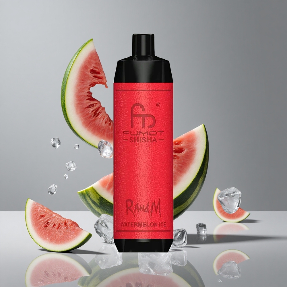 RandM Fumot Shisha 10000パフ スイカアイス 18mlプレフィル 0.5%ニコチン