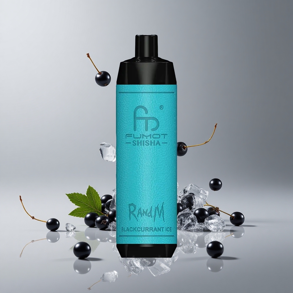 RandM Fumot Shisha 10000パフ ブラックカラントアイス 18ml 850mAh
